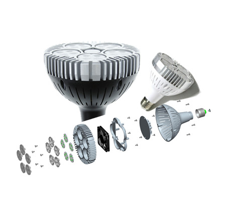 par38射燈 par38外殼套件 led外殼 50wpar燈 - 深圳市華晟達(dá)科技 - 中國(guó)照明網(wǎng)·中國(guó)照明學(xué)會(huì)官方網(wǎng)站
