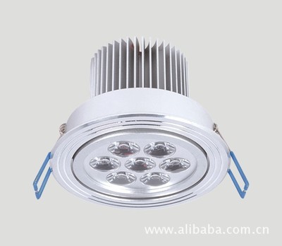 【LED天花射燈 7*1W 高品質產品 進口芯片 質保二年】價格,廠家,圖片,LED射燈,中山市古鎮工士照明電器科技廠-