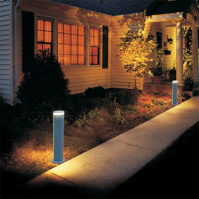 【戶外草坪燈 CWD-001型 鋁制 橢圓燈頭 燈桿發光】價格,廠家,圖片,草坪燈,揚州承煒照明科技-