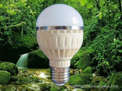 【工廠生LED室內照明、LED球泡燈5W、聲控球泡燈】價格,廠家,圖片,LED球泡燈,深圳市中祥新科技-