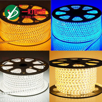 【一燈照明供應(yīng)高壓220VLED3528貼片燈帶60珠/米】價格,廠家,圖片,LED燈帶/燈條/燈片,深圳一燈照明科技-